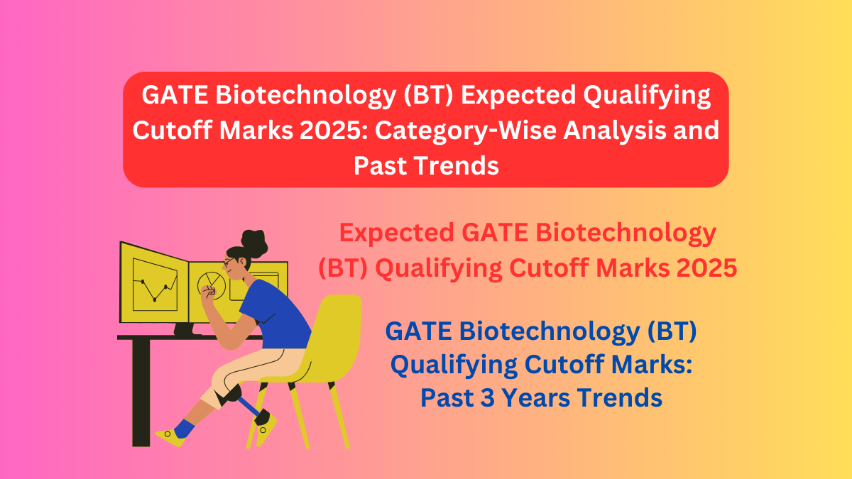 GATE Biotechnology (BT) Expected Qualifying Cutoff Marks 2025: Category-Wise Analysis and Past Trends