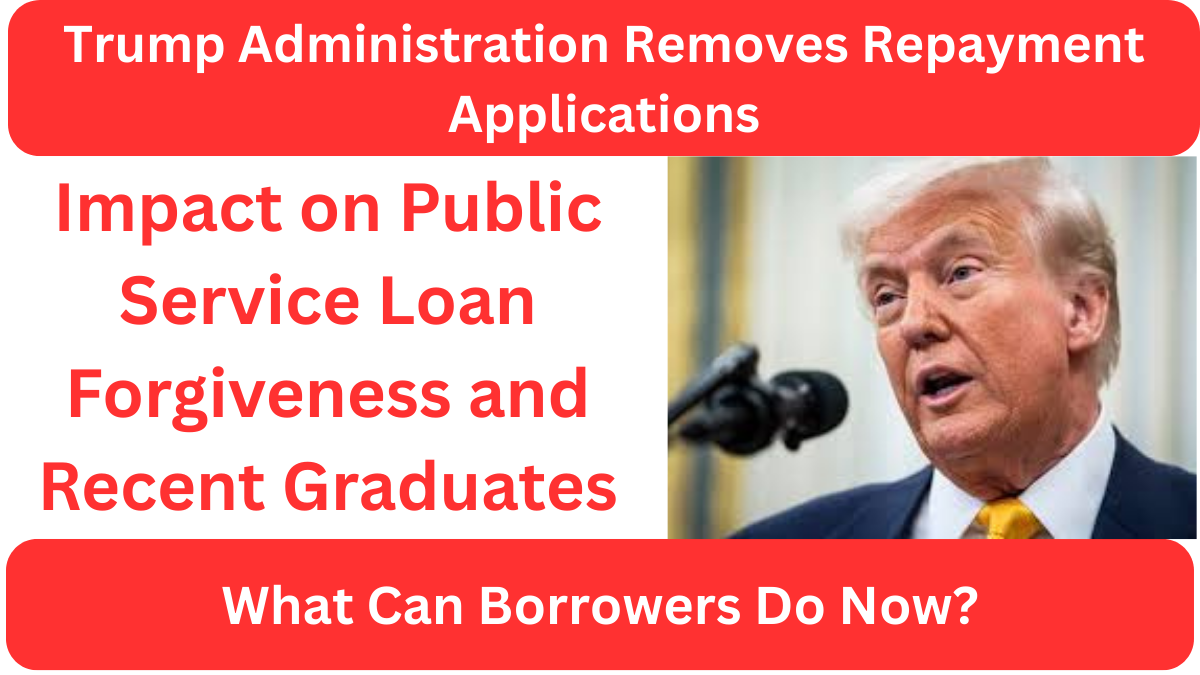 Trump Administration Removes Repayment Applications: What It Means for Student Loan Borrowers