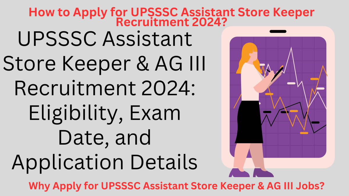 UPSSSC Assistant Store Keeper & AG III Recruitment 2024: Eligibility, Exam Date, and Application Details